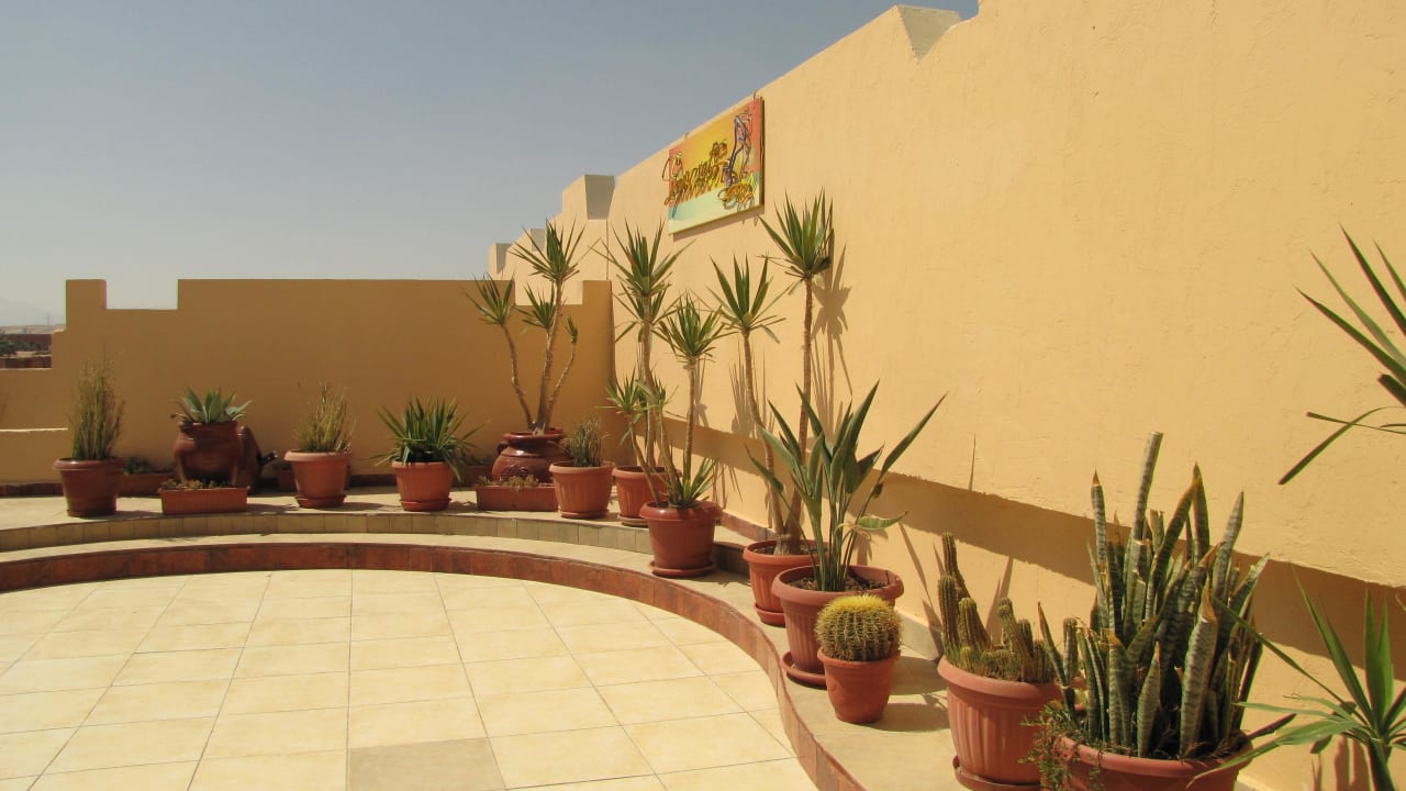 Auf dem Dach vom Castello Pickalbatros Dana Beach Resort - Hurghada