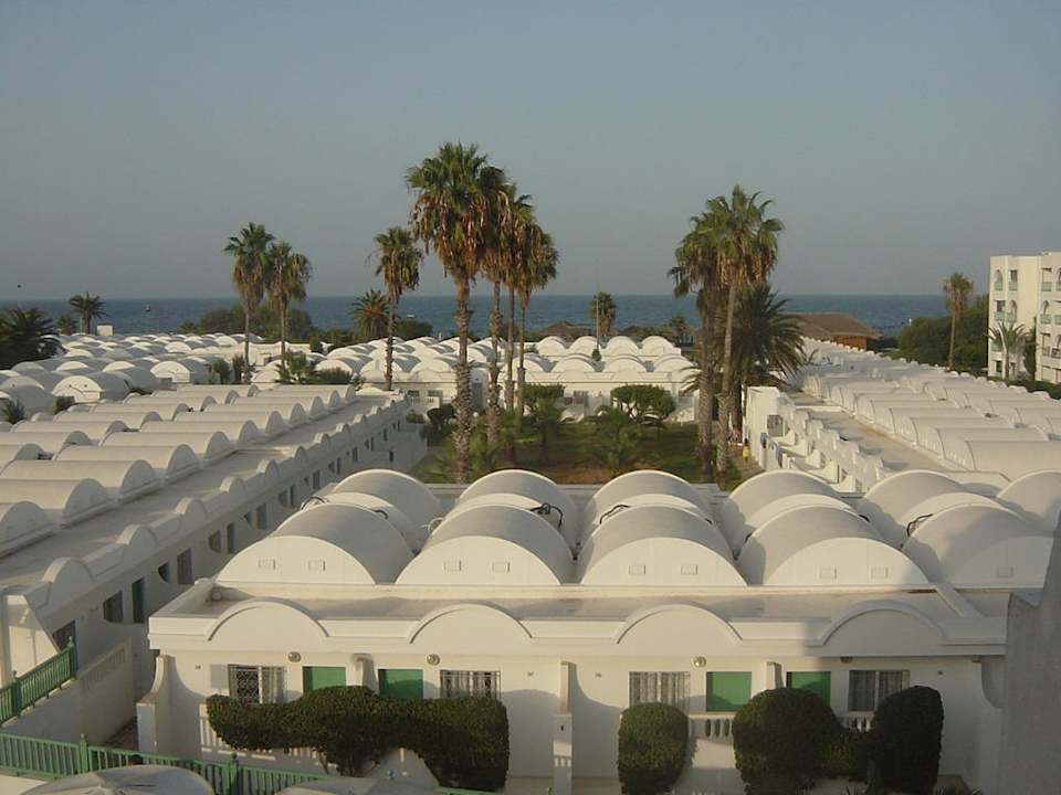 Hotel aus unserem Zimmer El Mouradi Club Kantaoui