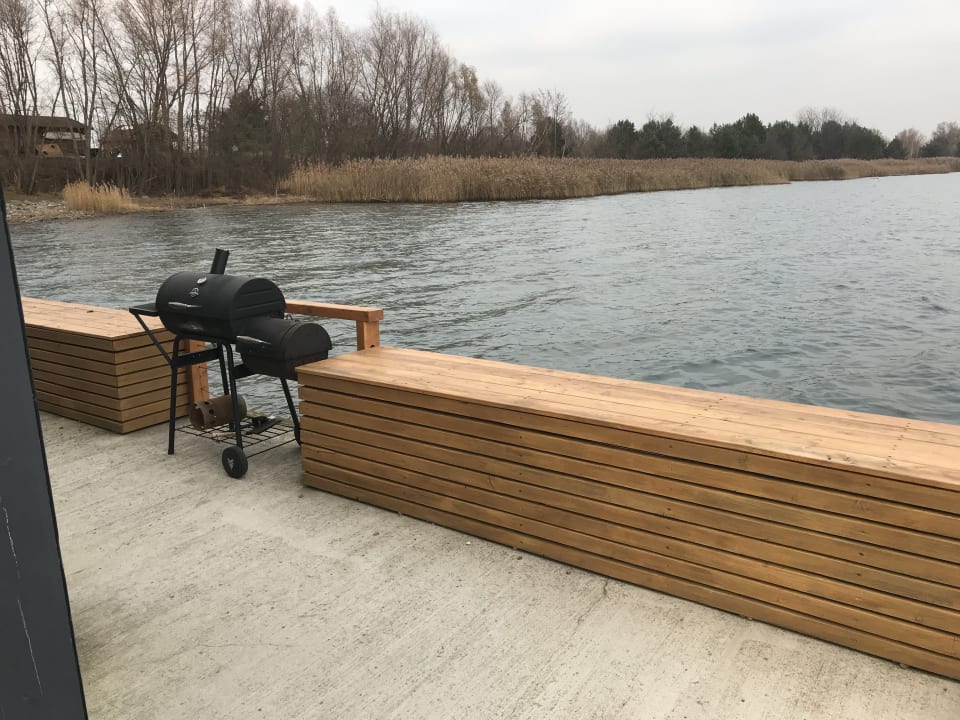 Außenansicht Schwimmende Ferienhäuser Spreewald