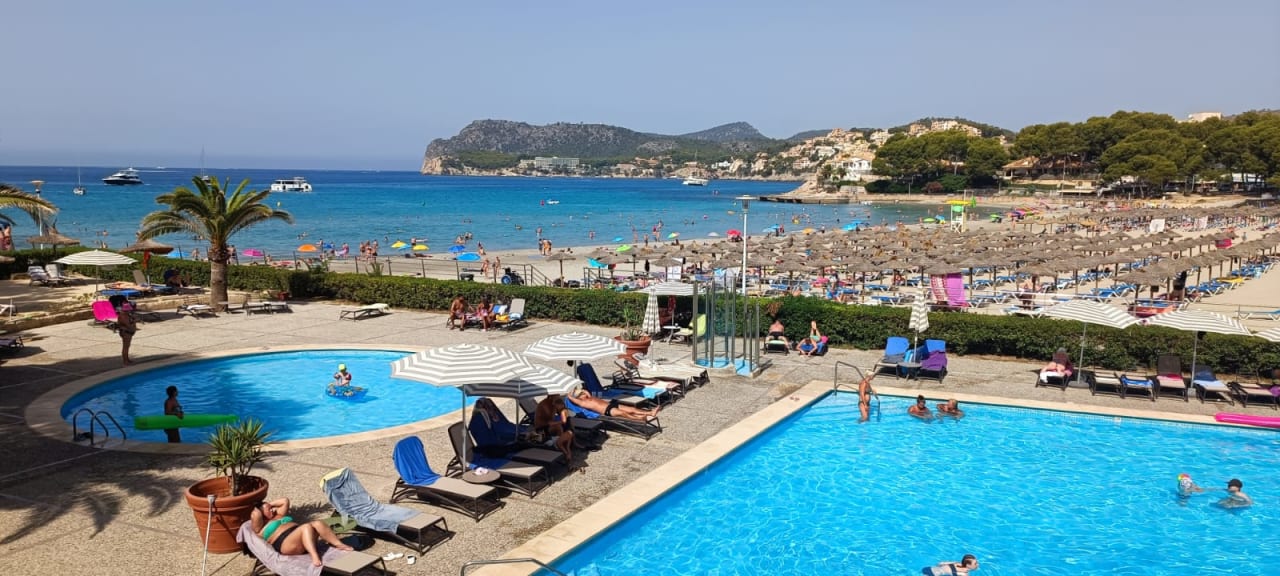 Ausblick Hotel Vibra Beverly Playa