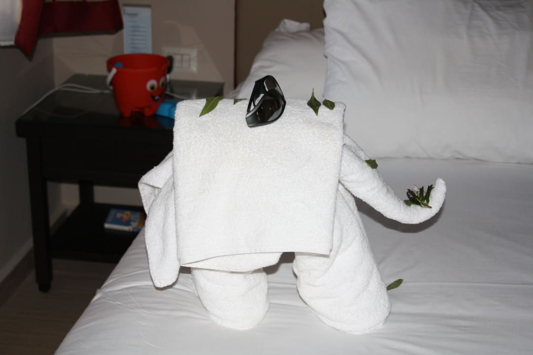 Die Raumpfleger sind sehr kreativ Jaz Makadi Oasis Resort