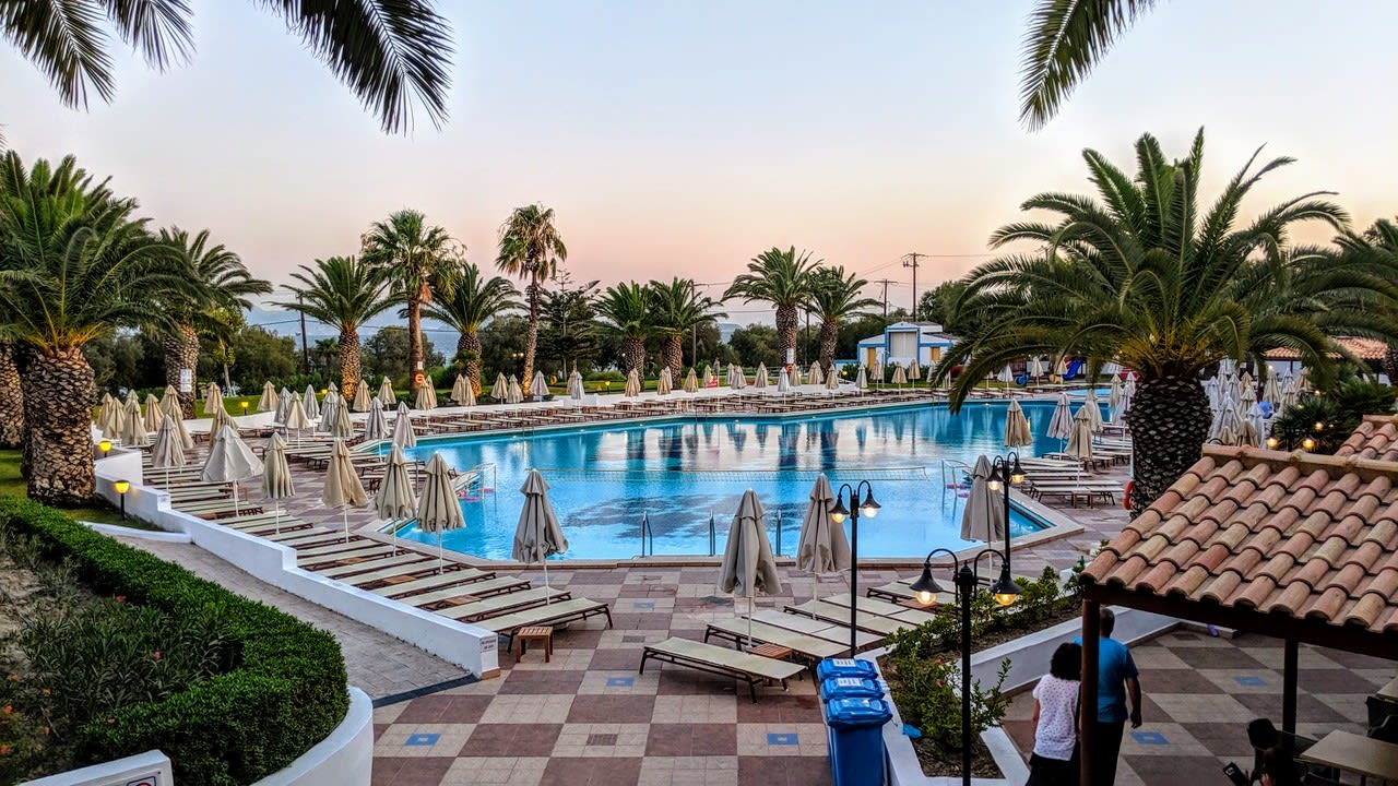 Ausblick Lagas Aegean Village