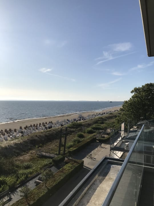 Ausblick SEETELHOTEL Kaiserstrand Beachhotel