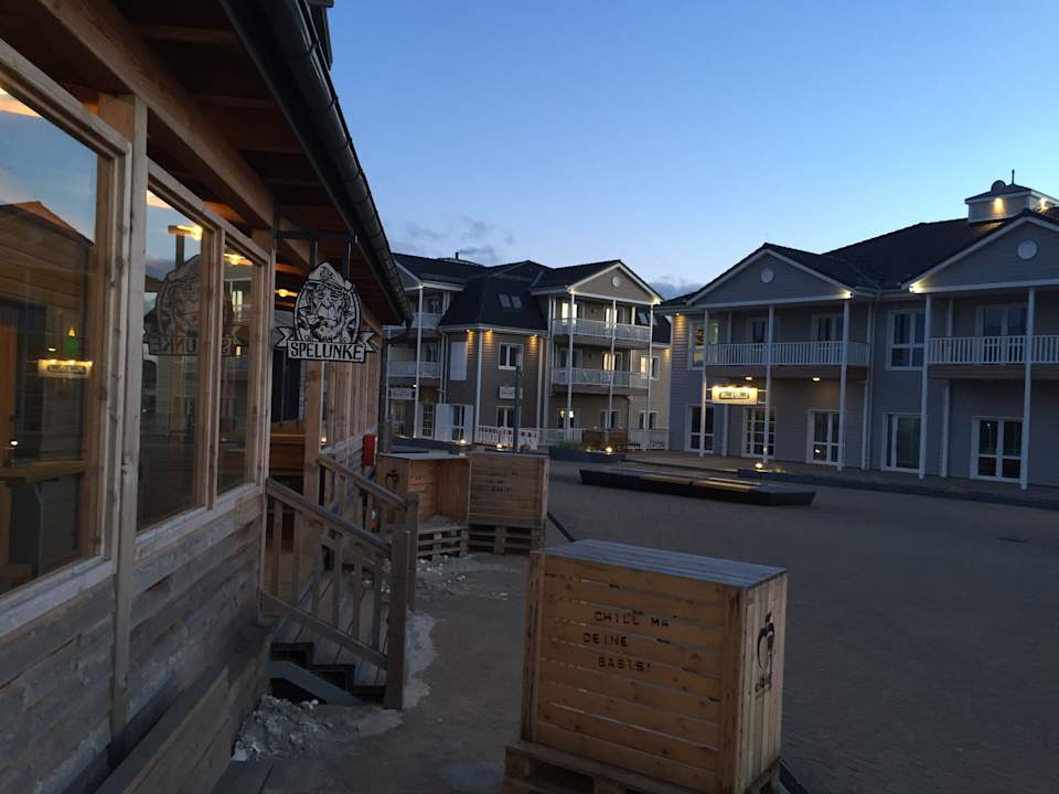 Außenansicht Bretterbude Heiligenhafen