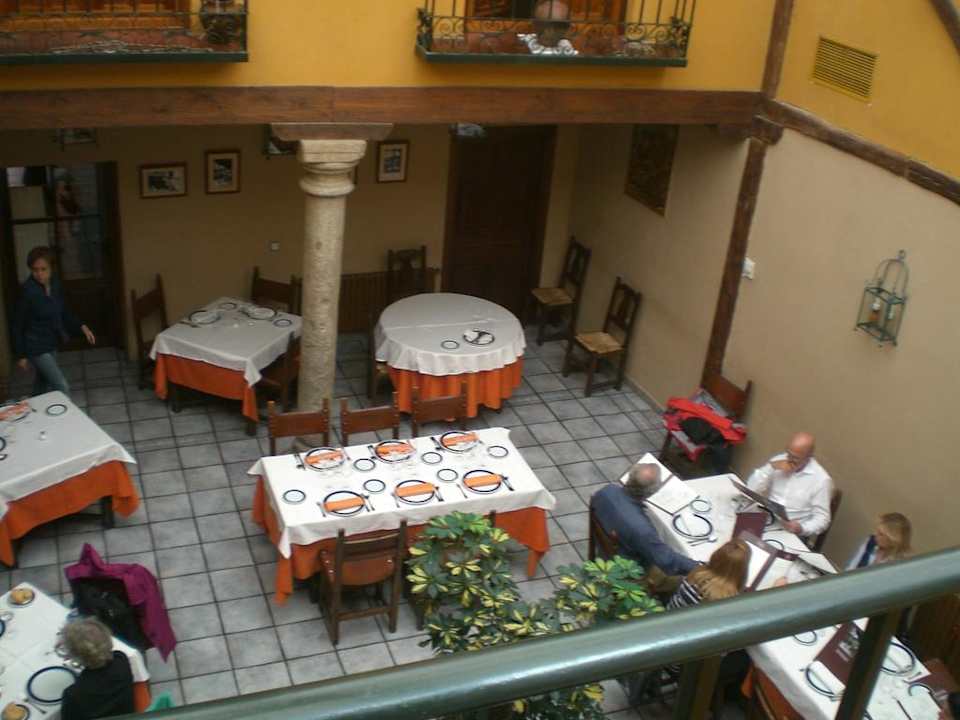 Restaurant im Innenhof Hotel Las Cancelas