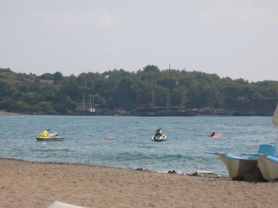 Strand Blick Hotel Gardenia Beach