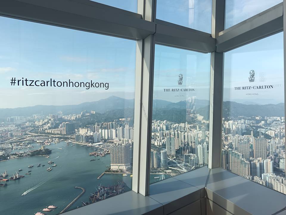 Ausblick Hotel The Ritz-Carlton Hongkong