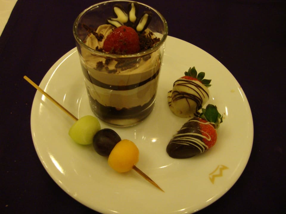 Galaabend im  Hauptrestaurant - Dessertauswahl Hotel Riu Palace Riviera Maya