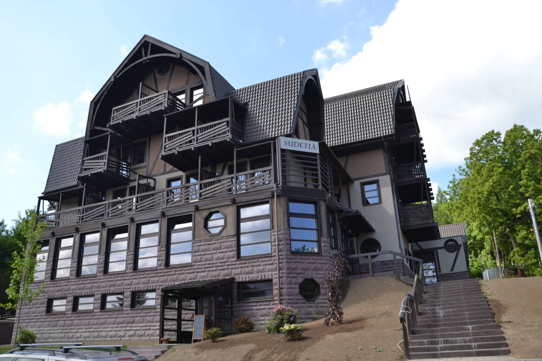 Front Hotelu Hotel Sudetia