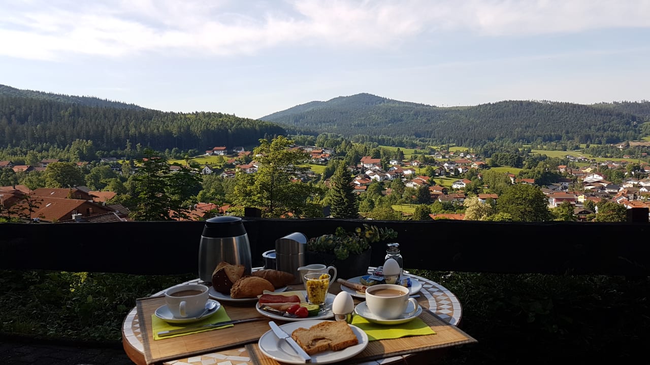 Ausblick Terrasse!  Montara Suites Bodenmais
