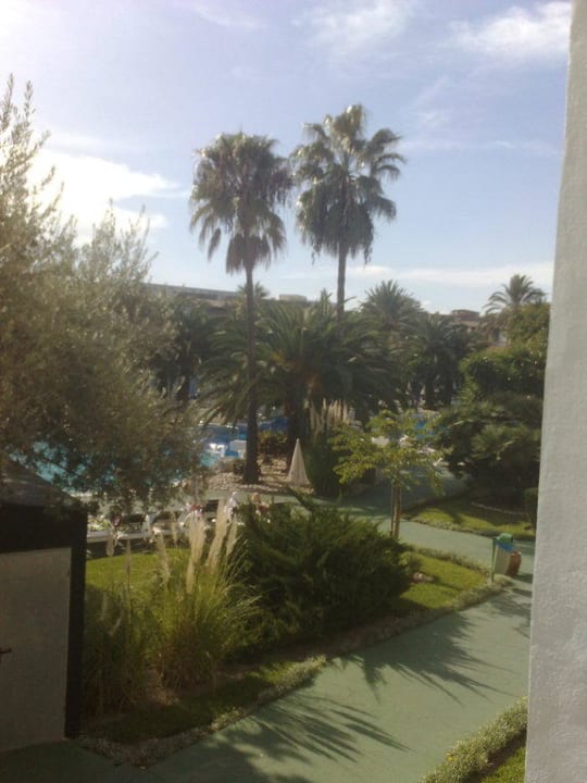 Ausblick vom Balkon Alcudia Garden Aparthotel