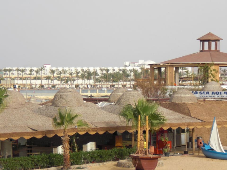 Blick vom Balkon Ali Baba Palace Resort