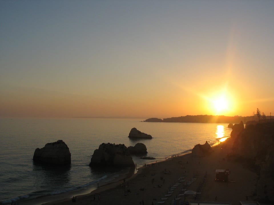 Abendstimmung am Strand in Portimao NH Marina Portimão Resort