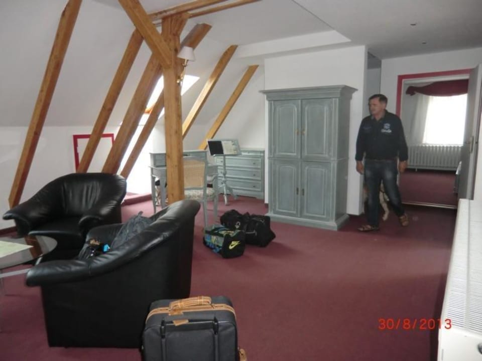 Wohnraum Wagners Hotel im Thüringer Wald