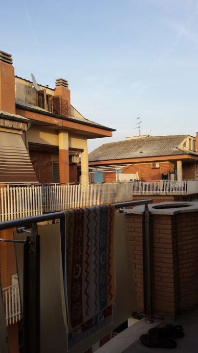 Blick vom Balkon Smy Aran Blu Roma Mare