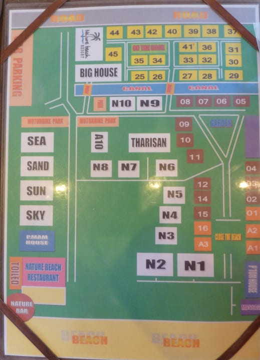 Übersichtsplan Nature Beach Resort