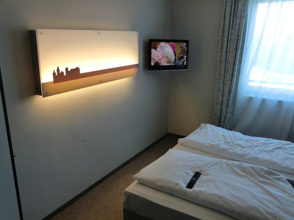 Teil des Zimmers Premier Inn Nürnberg City Nordost