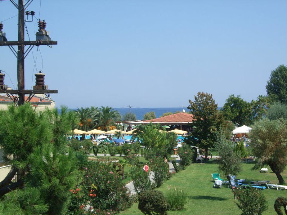 Ausblick vom Balkon alltoura Club Hotel Poseidon Palace