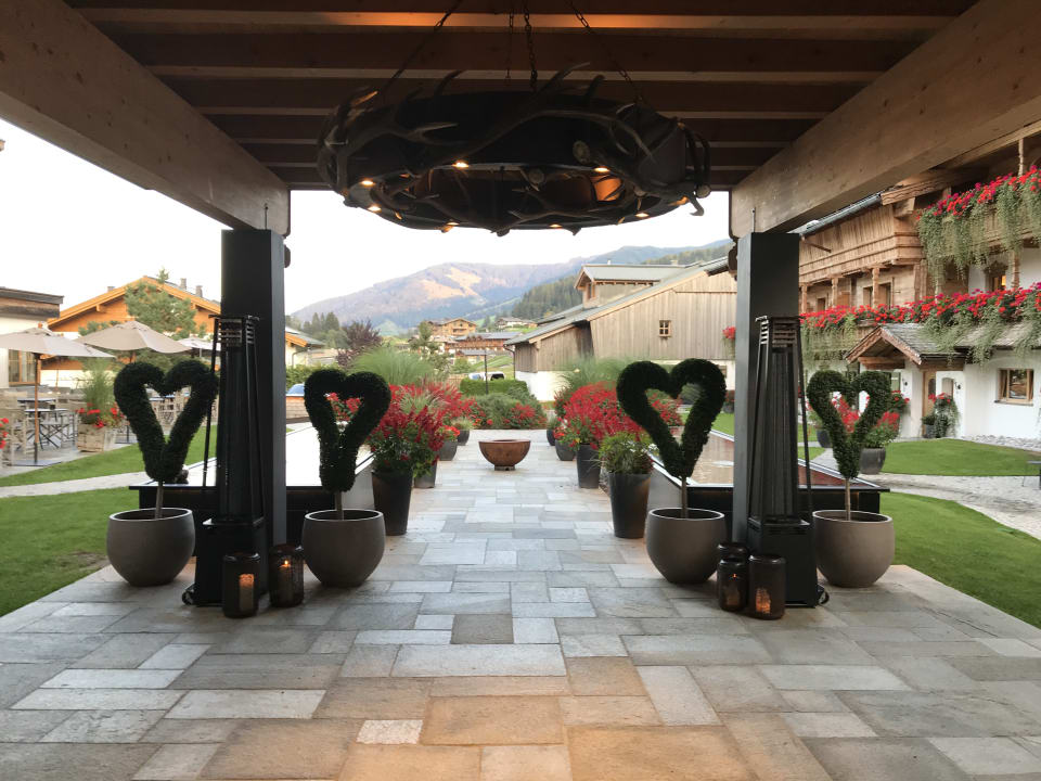 Gartenanlage Naturhotel Forsthofgut