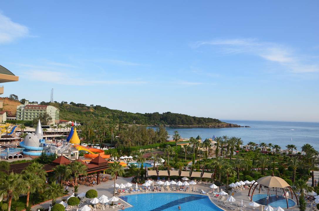 Blick vom Zimmer Saphir Resort & Spa