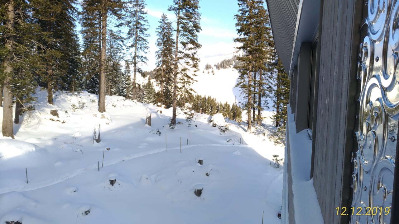 Ausblick Säntis - das Hotel