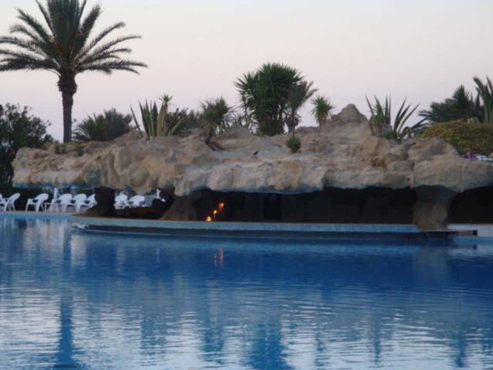 Pool - Bar  Wasser Seite Mahdia Beach & Aquapark