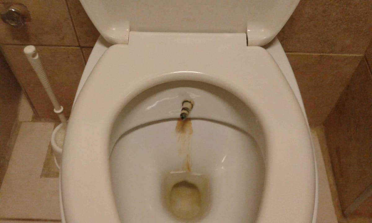 Toilette bei der Ankunft Turunc Resort Hotel