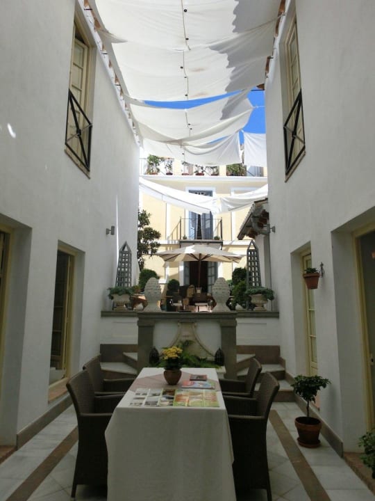 Innenhof B&B Casa Doña Inés