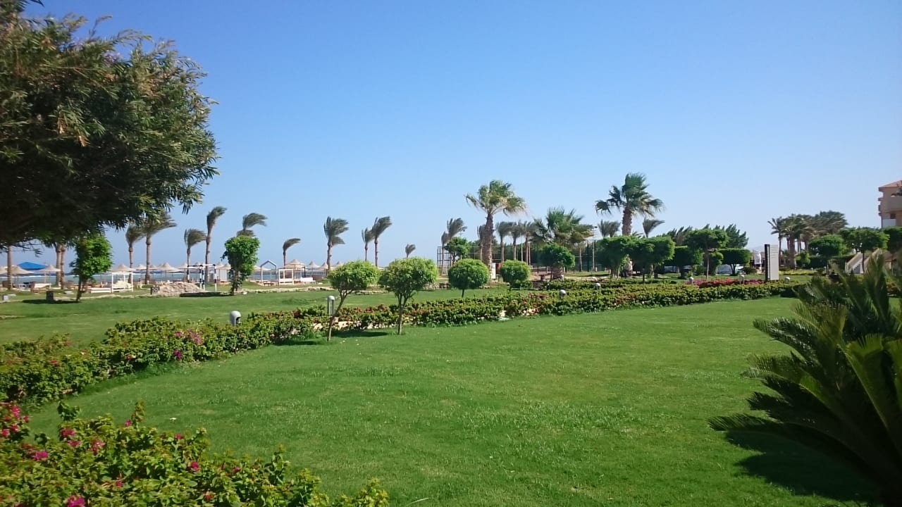 Gartenanlage Pickalbatros Royal Moderna Resort-Sharm El Sheikh