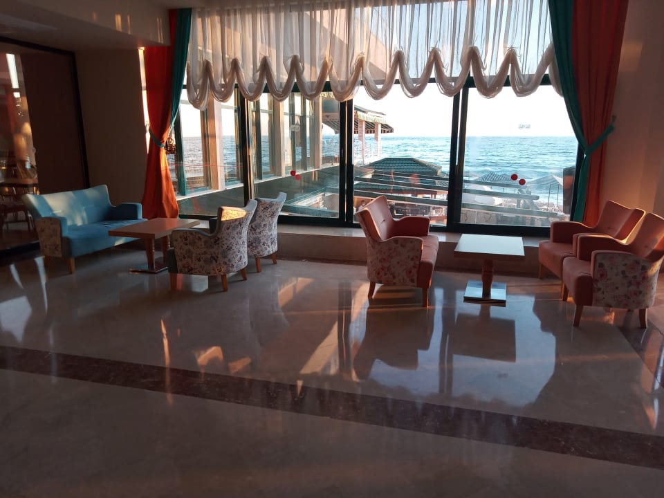 Lobby Aska Hotel Just in Beach