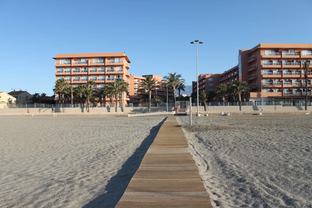 Blick vom Strand Hotel Best Roquetas