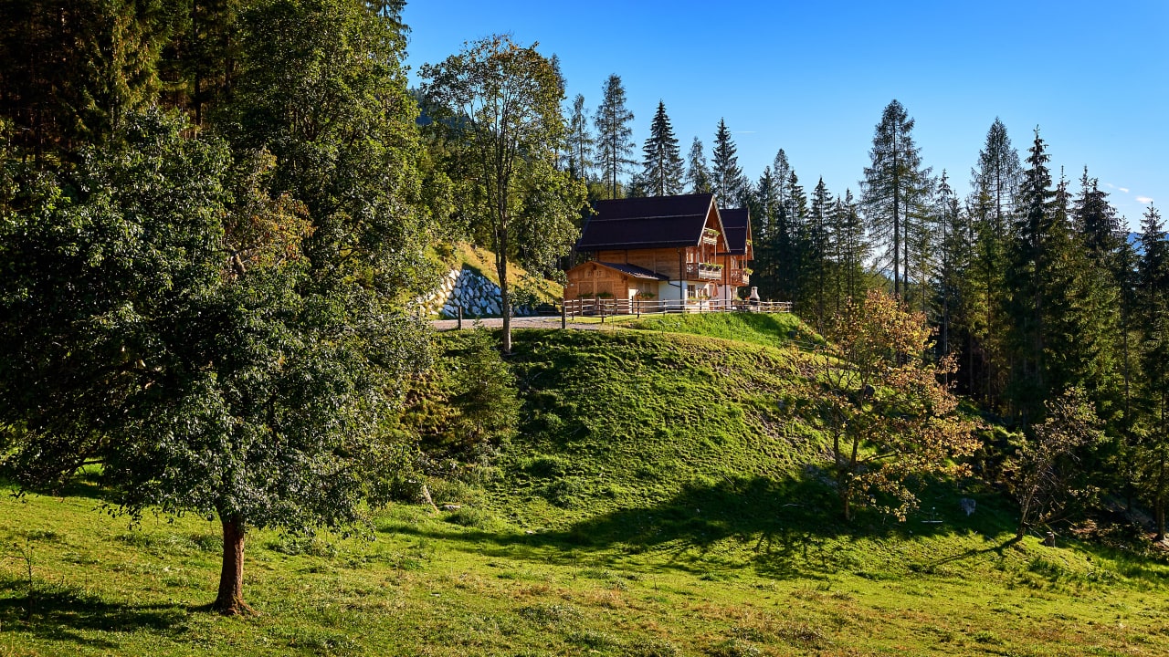 Außenansicht Chalets Almidylle