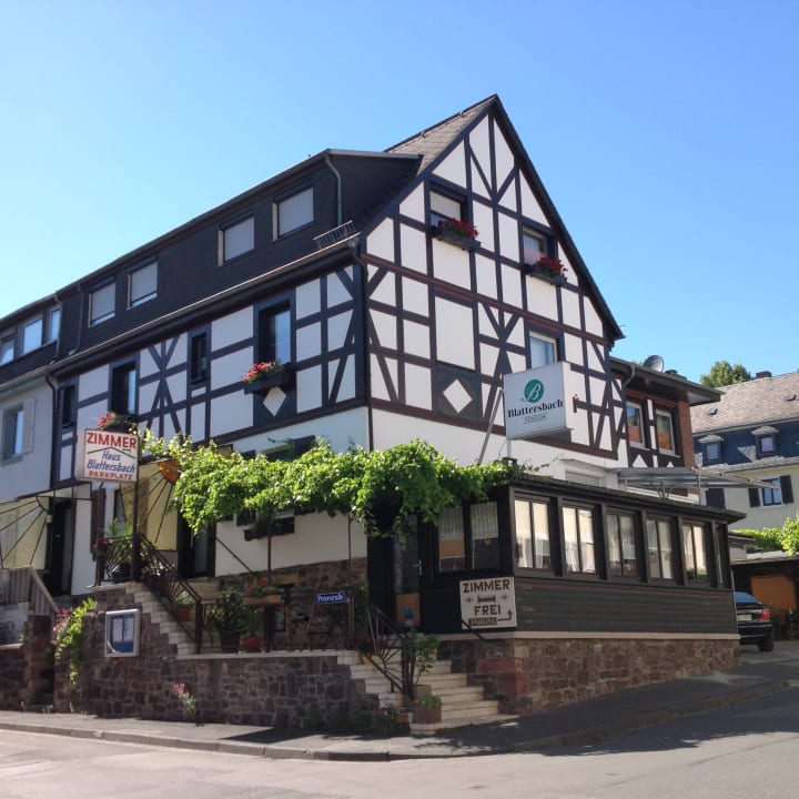 Außenansicht Pension Blattersbach