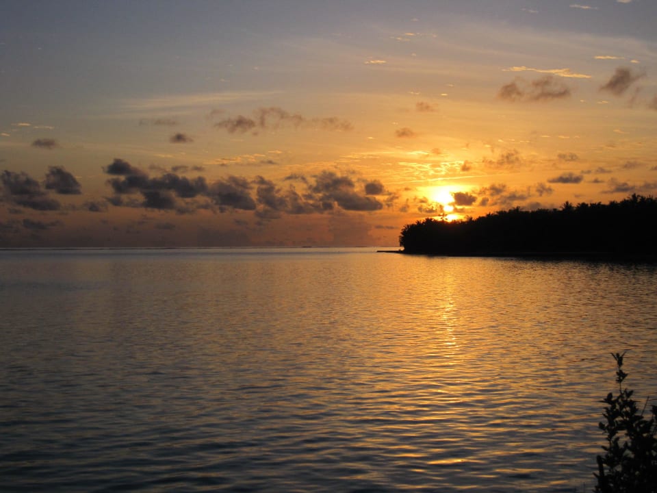 Sonnenuntergang Villa Park Sun Island