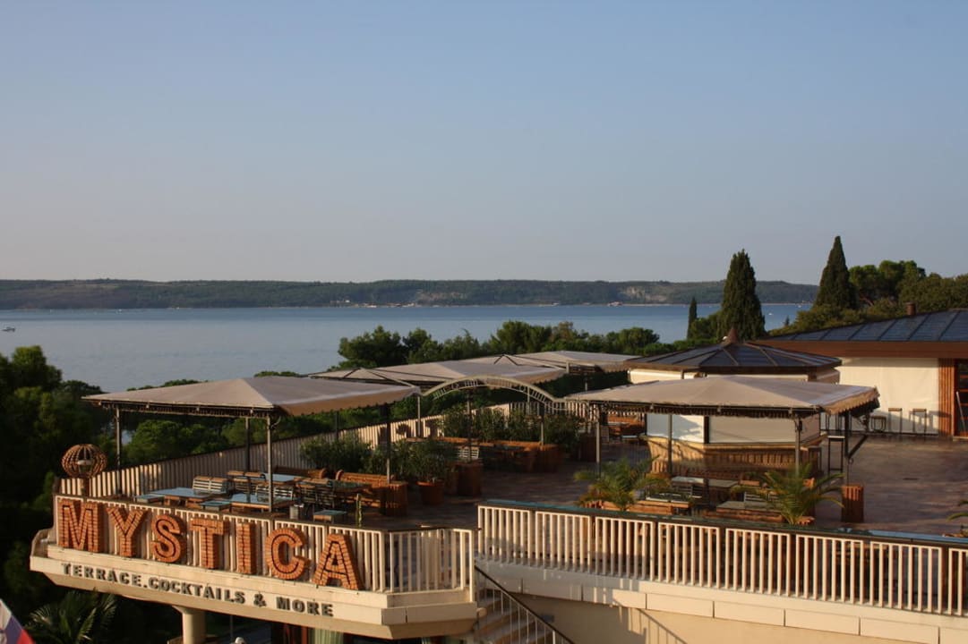 Blick vom Balkon Grand Hotel Portoroz - LifeClass Hotels & Spa