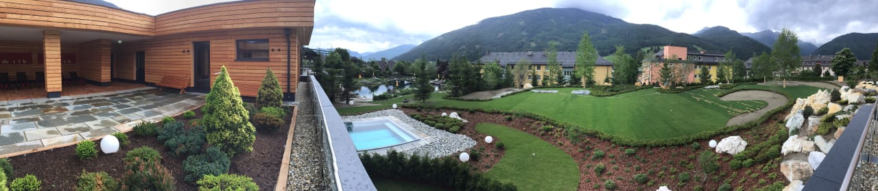 Gartenanlage Wellnesshotel Eggerwirt