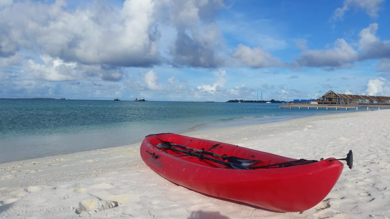 Sandbank  Kuramathi Maldives