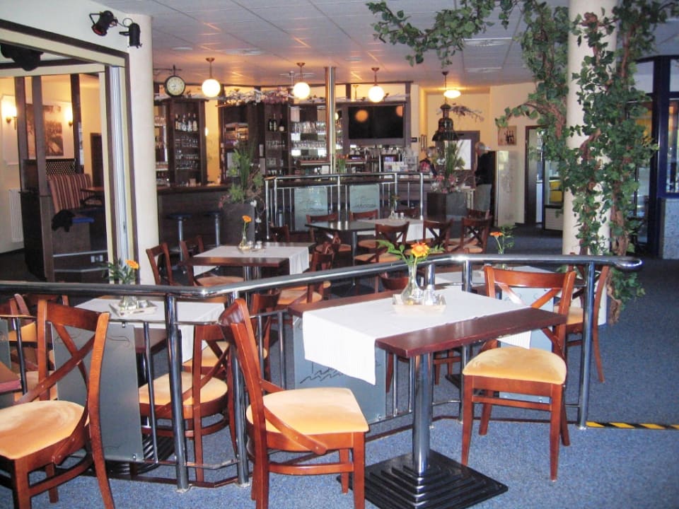 Rezeption und Bar Hotel am Hafen Havelberg Haida