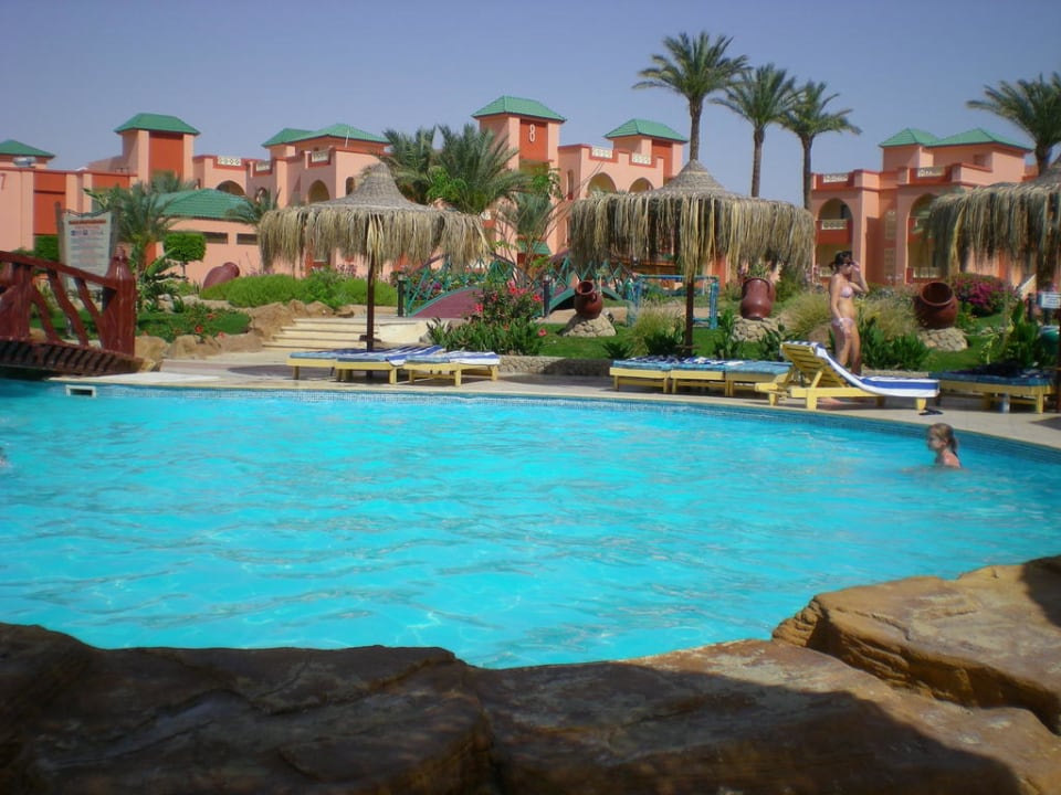 Teil des kleinen Pools Pickalbatros Aqua Park Resort - Hurghada