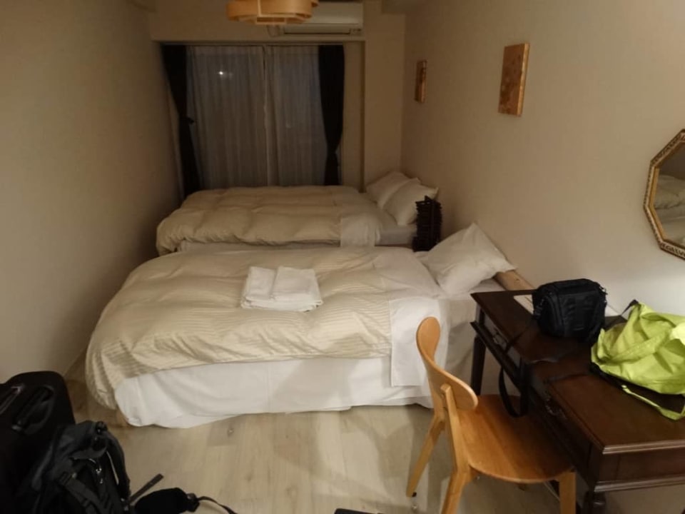 Duży pokój z dużymi łóżkami Japaning Hotel Kyoto Emmachi