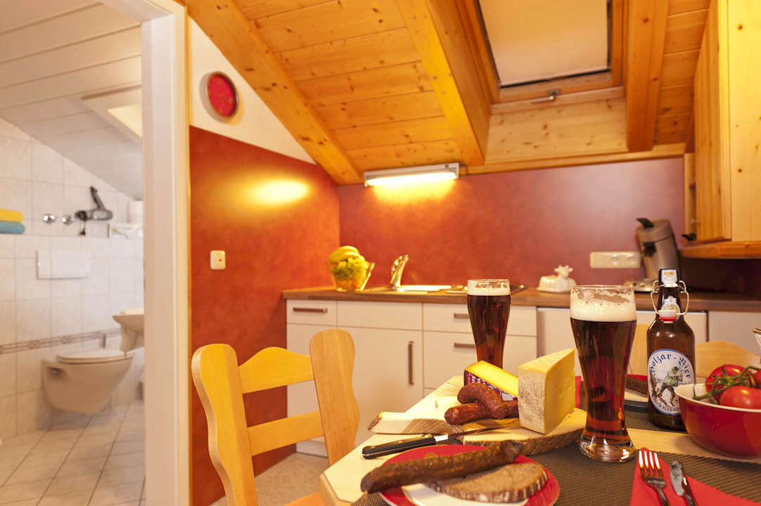 Alpenglühen Bergkönig Ferienwohnungen