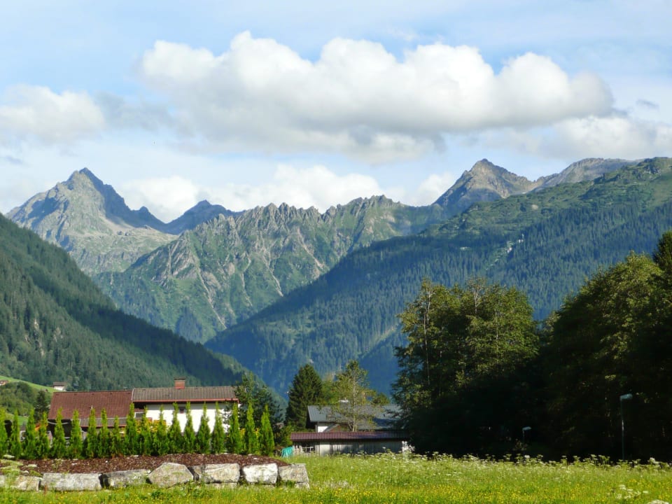 Blick auf den Valüla Landhaus Rudigier