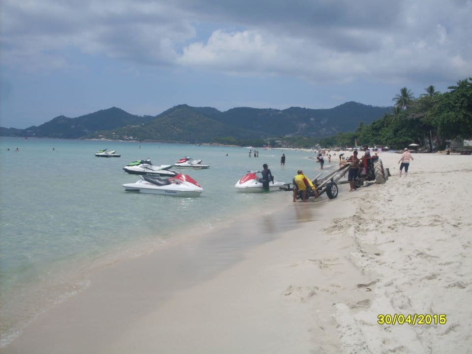 Rechte Strandseite Banana Fan Sea Resort