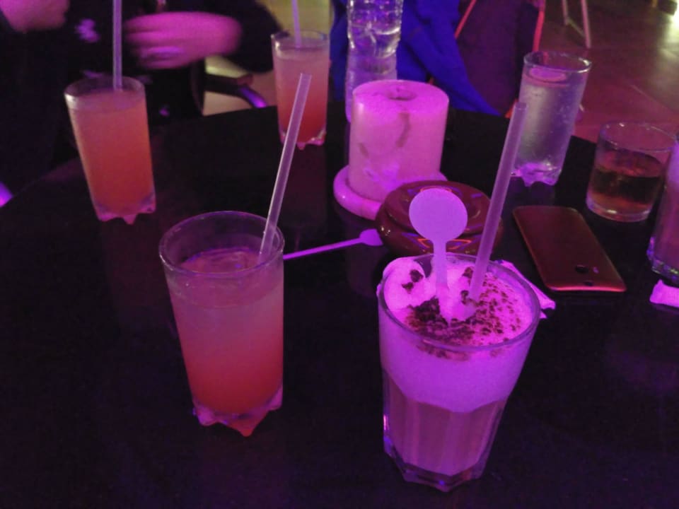 Pyszne drinki i świetna kawa latte. Pickalbatros Aqua Park Resort - Hurghada