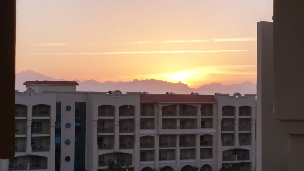 Sonnenuntergang Pickalbatros White Beach Resort - Hurghada