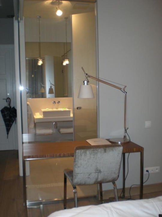 Blick vom Zimmer ins Bad Hotel Apartments Bracka 6