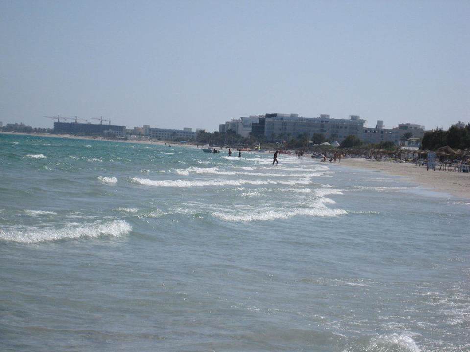 Ein wunderschöner Strand Mahdia Beach & Aquapark
