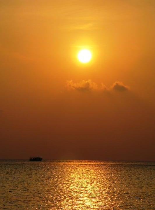 Sonnenuntergang Kuramathi Maldives