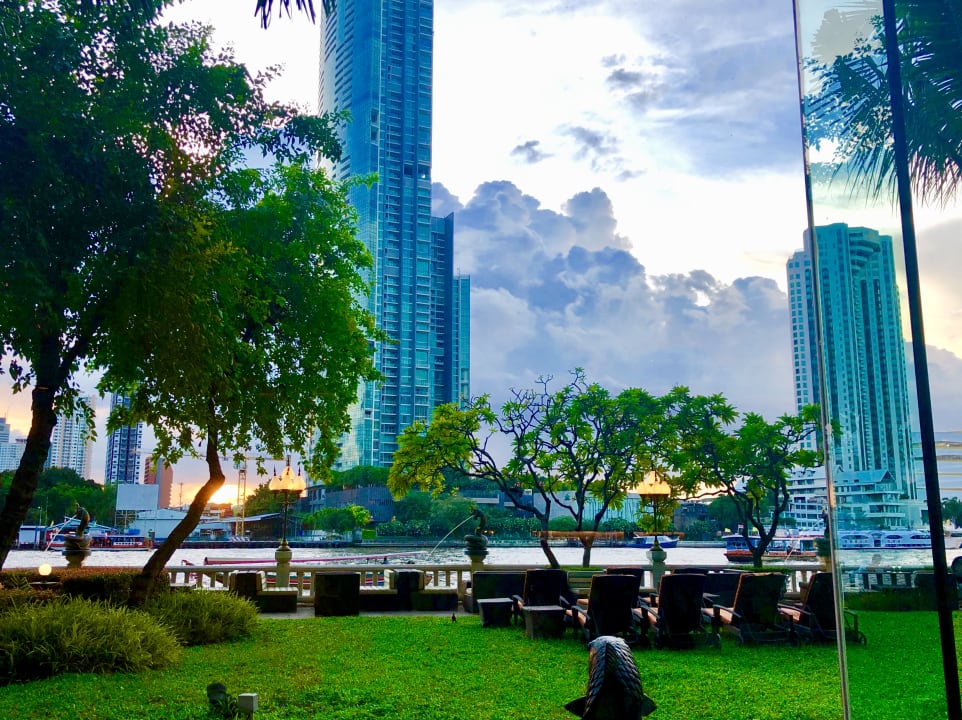 Gartenanlage Shangri-La Hotel, Bangkok
