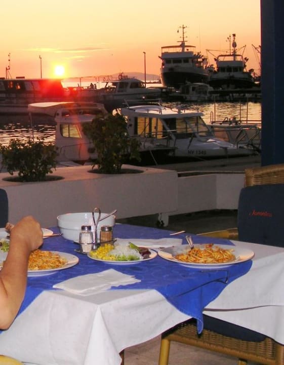 Kolacja na tarasie Hotel Loza